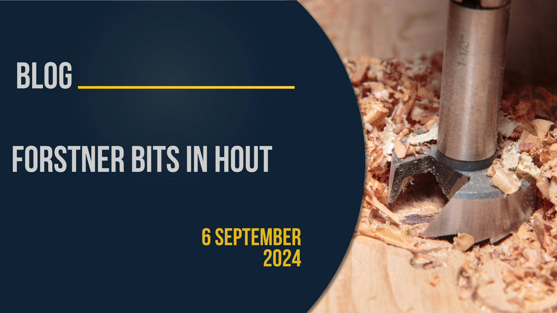 Banner: Forstner bits in hout