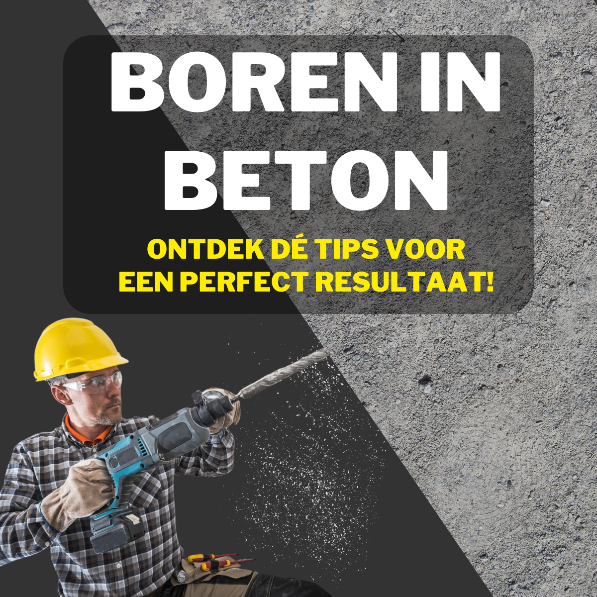 Afbeelding Blog Boren in beton