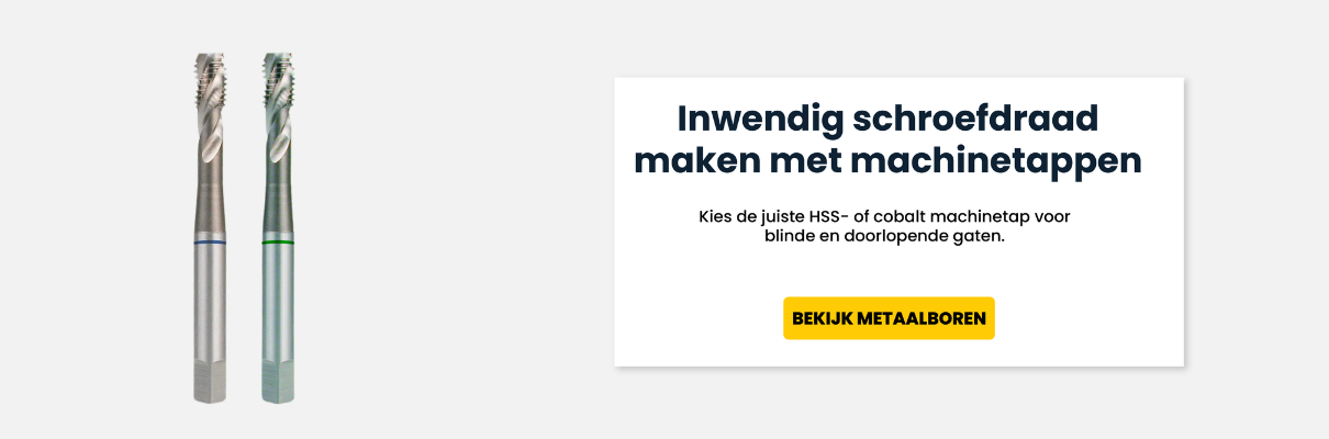 Inwendig Schroefdraad Maken Met Machinetappen