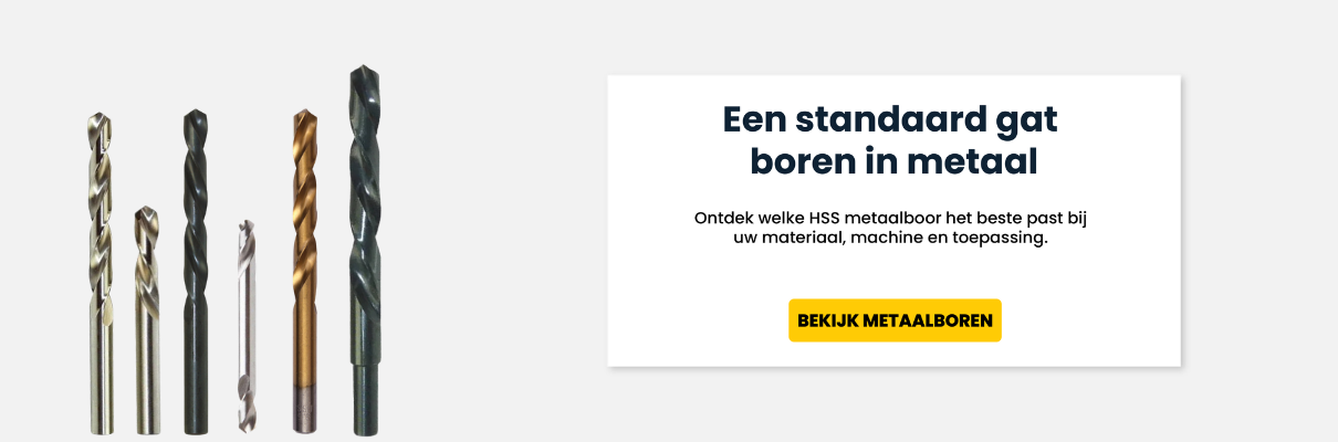 Een Standaard Gat In Metaal Banner