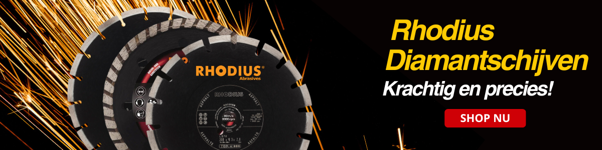 Banner Rhodius Diamantschijven