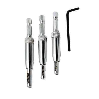 Scharnierborenset 3 delig bij Onlineborenkopen.nl