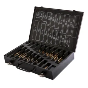 koffer met 170 cobalt metaalboren