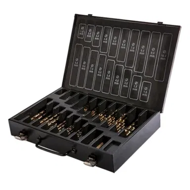 koffer met 170 cobalt metaalboren