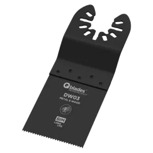 Qblades DW03 | Multitool Zaagblad Bi-Metaal 34 x 40 mm
