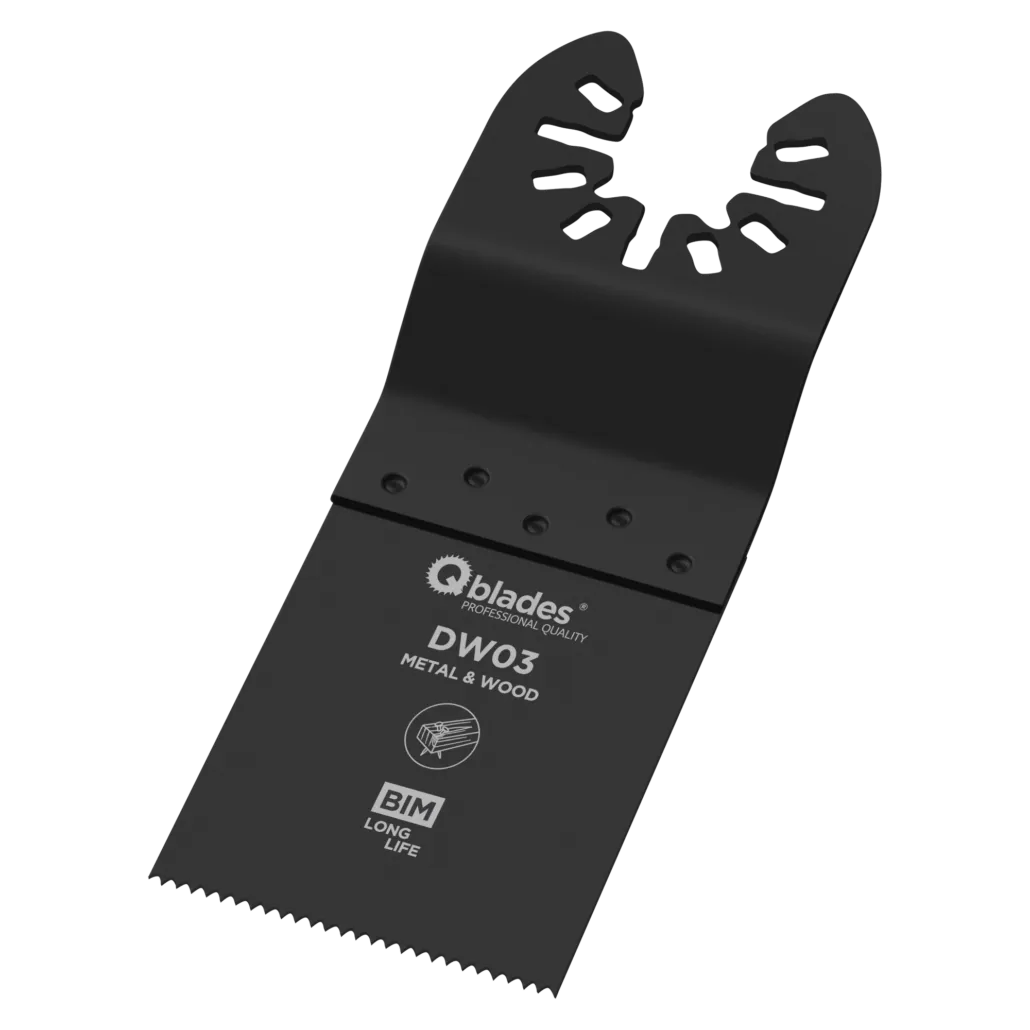 Qblades DW03 | Multitool Zaagblad Bi-Metaal 34 x 40 mm