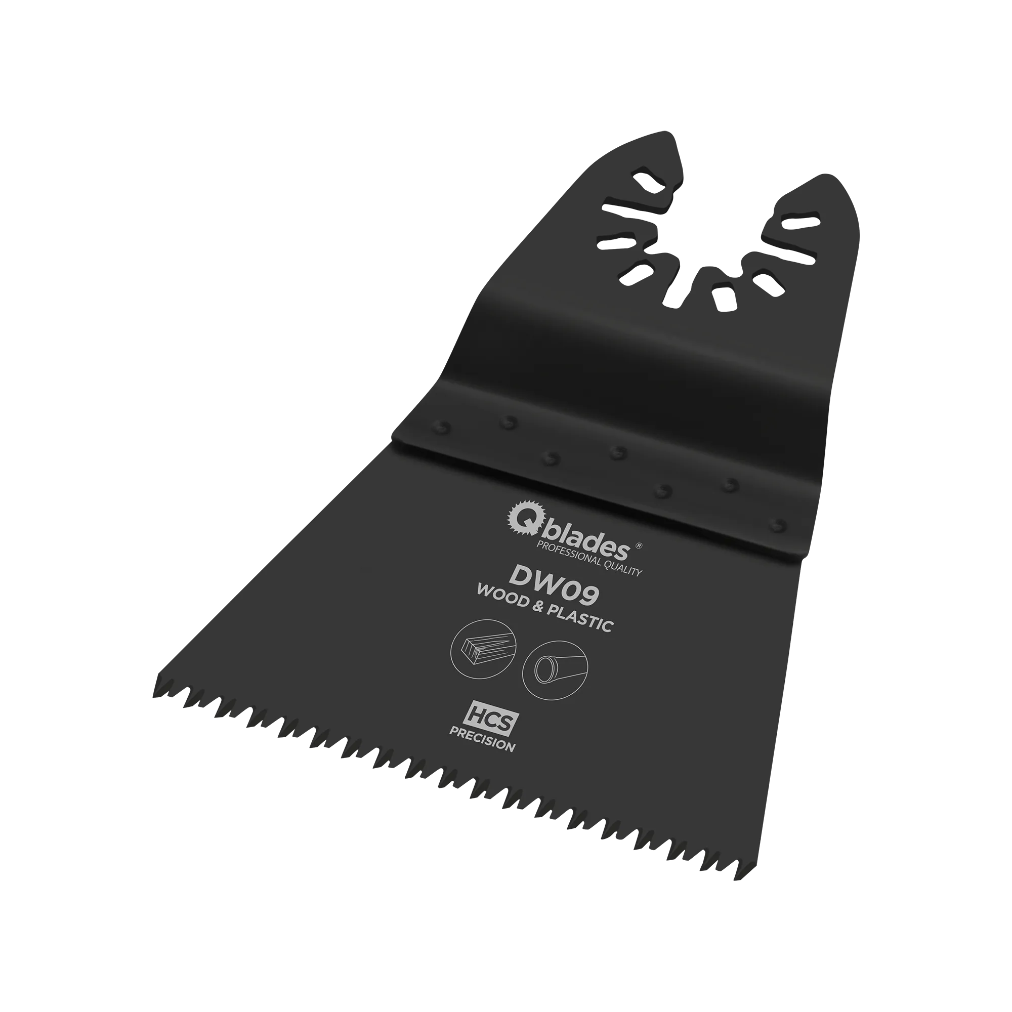 Qblades DW09 | Zaagblad Precision 14tpi 68x42mm HCS | 1 stuks