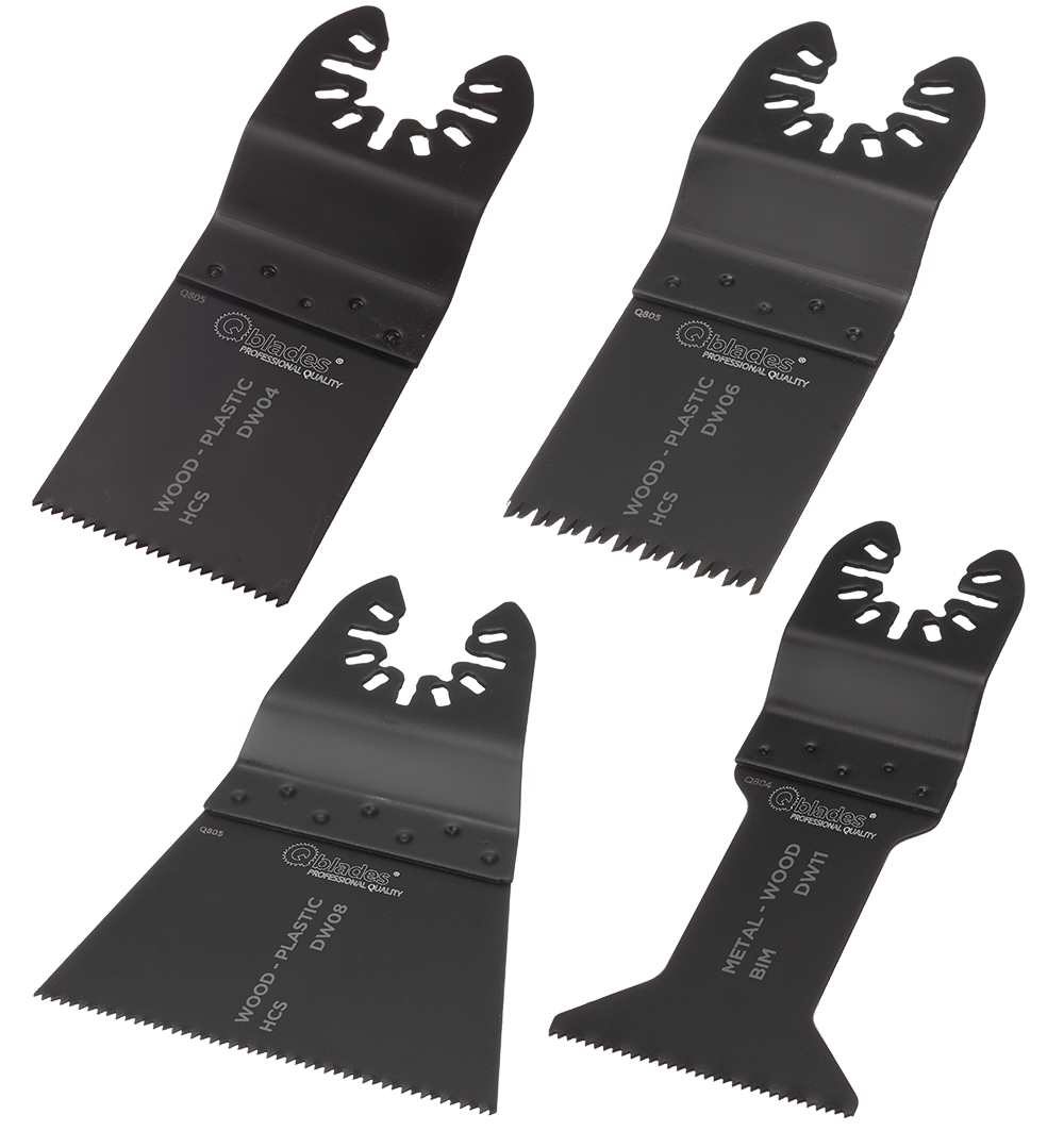 Qblades DW92 | set zaagbladen Hout&Metaal standaard