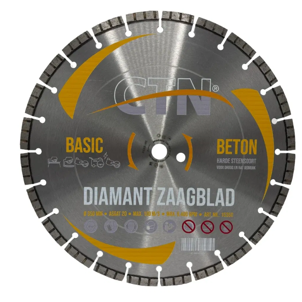 Diamant zaagblad voor beton