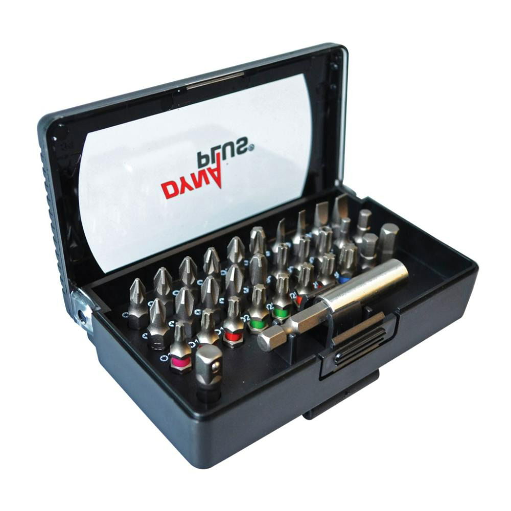 bitset van dynaplus in kunststof verpakking met 32 bitjes