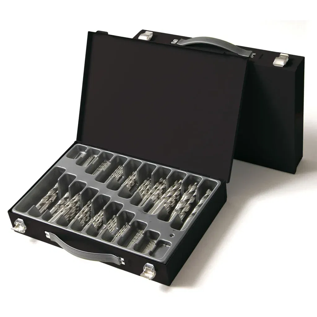 metaalboren set met 170 metaalboren geslepen