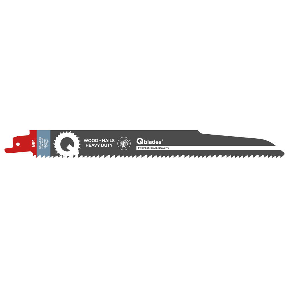 Qblades QRC1109 BIM Reciprozaag | S1110VF | Hout/Metaal 5st.