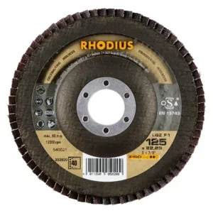 Rhodius LGZ F1 Lamellenslijpschijf VLAK