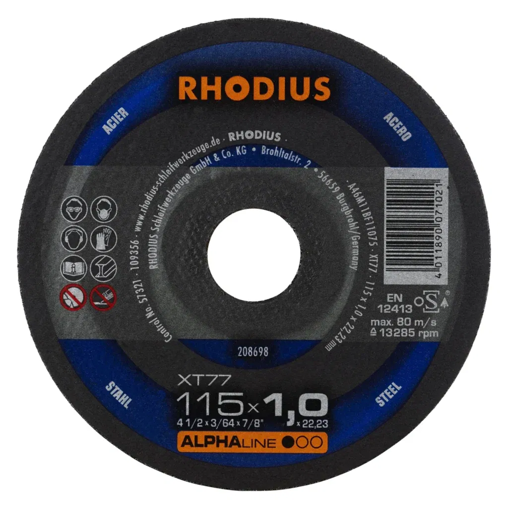 Rhodius XT77 slijpschijf voor staal