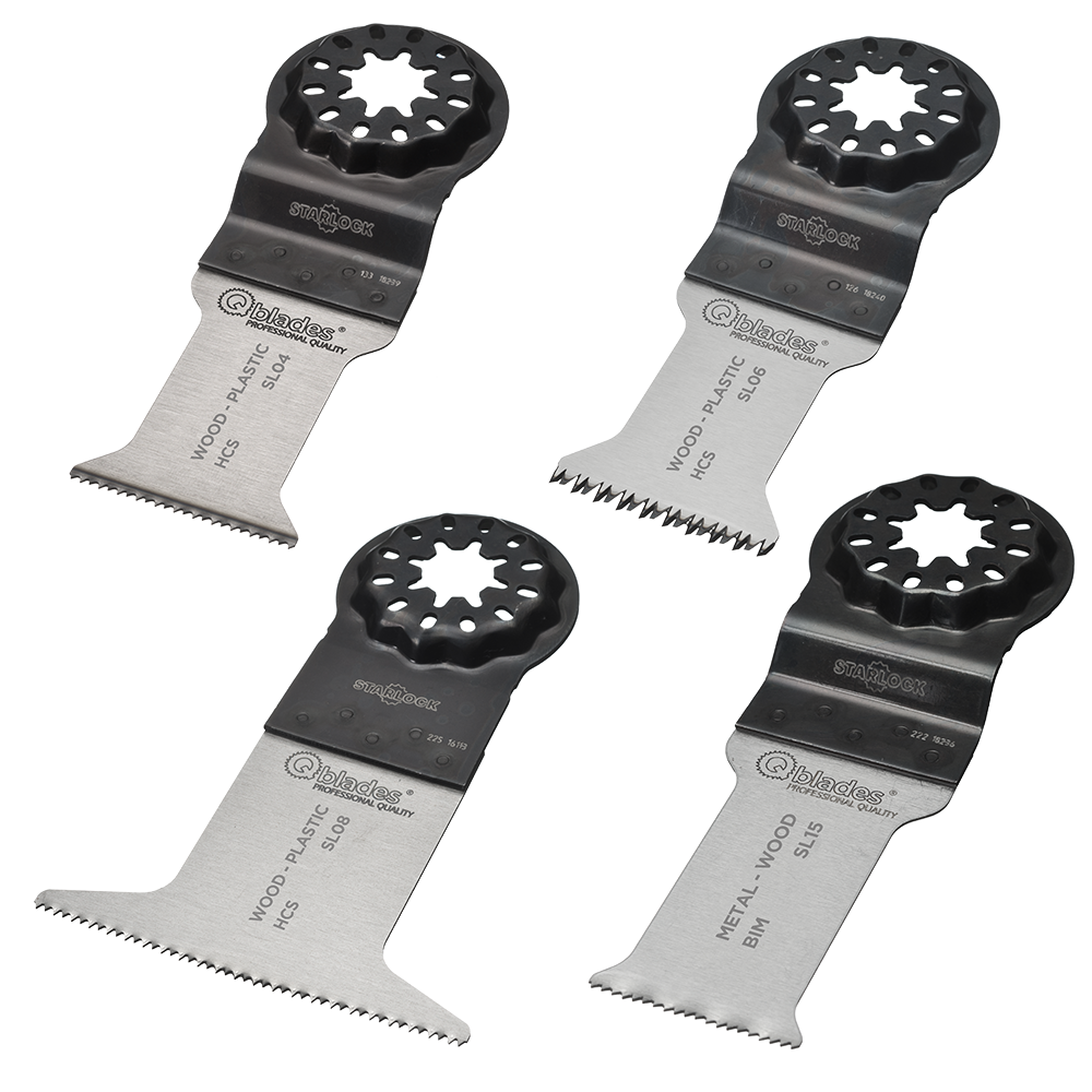 Qblades SL92 |set zaagbladen Hout&Metaal standaard
