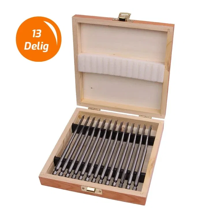 13-delige speedboorset bij Onlineborenkopen.nl