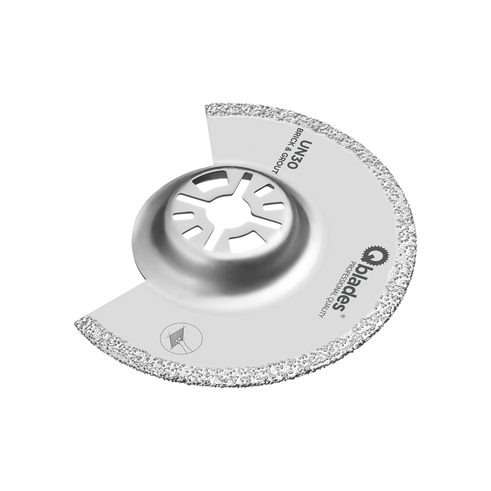 Qblades UN30 | Segmentzaagblad diamant 85x2mm | 1 stuks