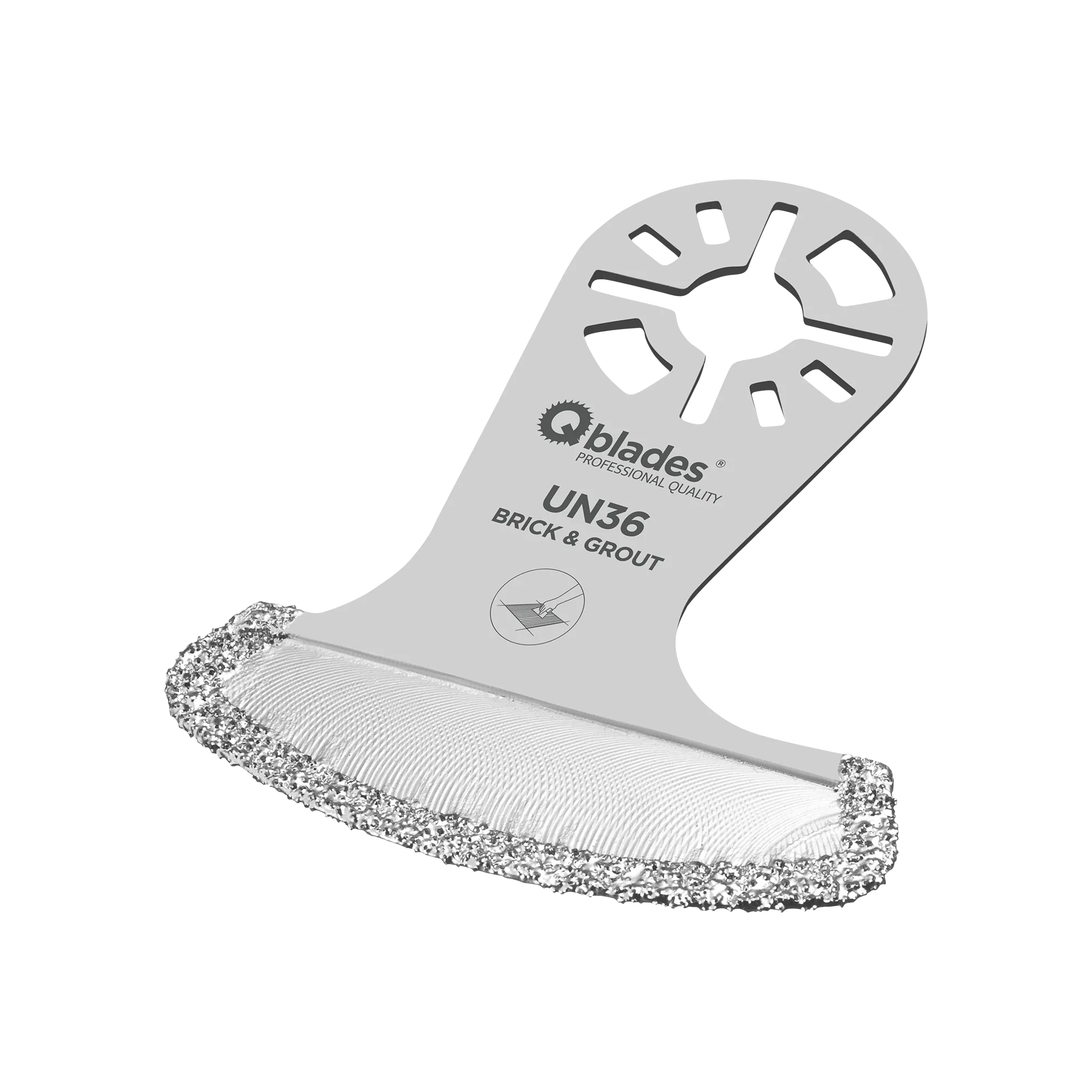 Qblades UN36 | Diamant Sikkel 58x1.4mm | 1 stuks