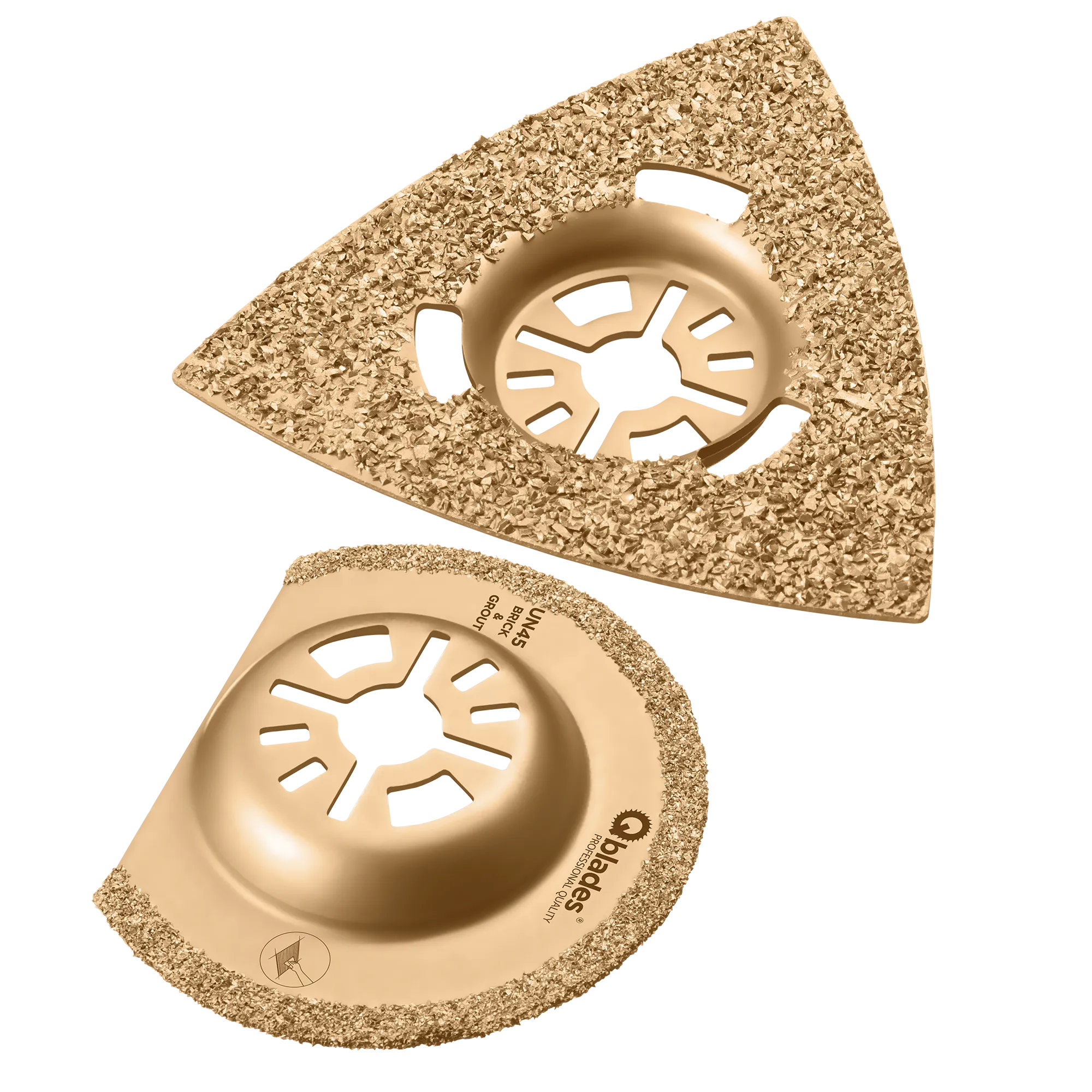 Qblades UN47 | Zaagbladenset Steen-Beton hardmetaal | 2 stuks