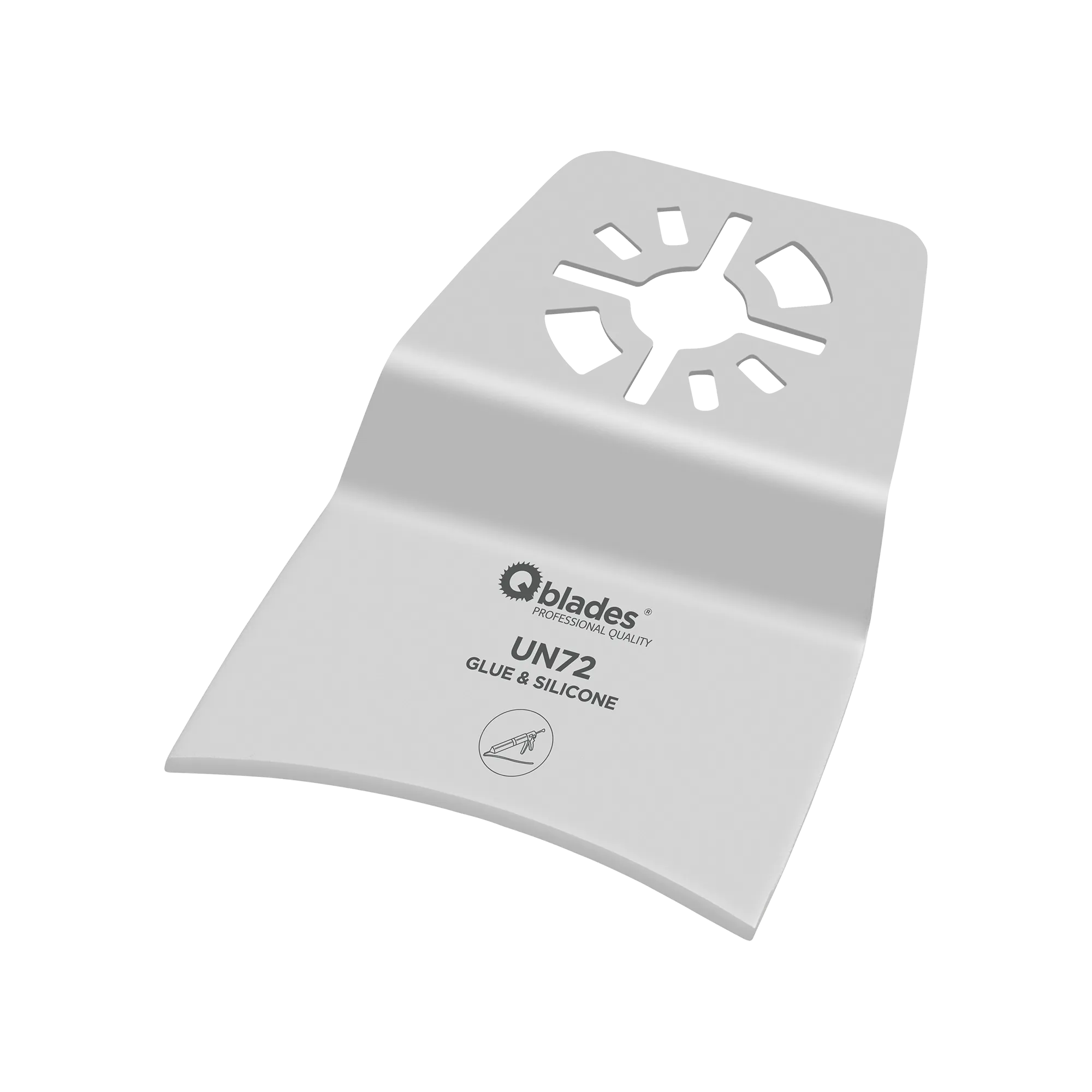 Qblades UN72 | Segmentmes RVS concaaf 52x0.9mm | 1 stuks