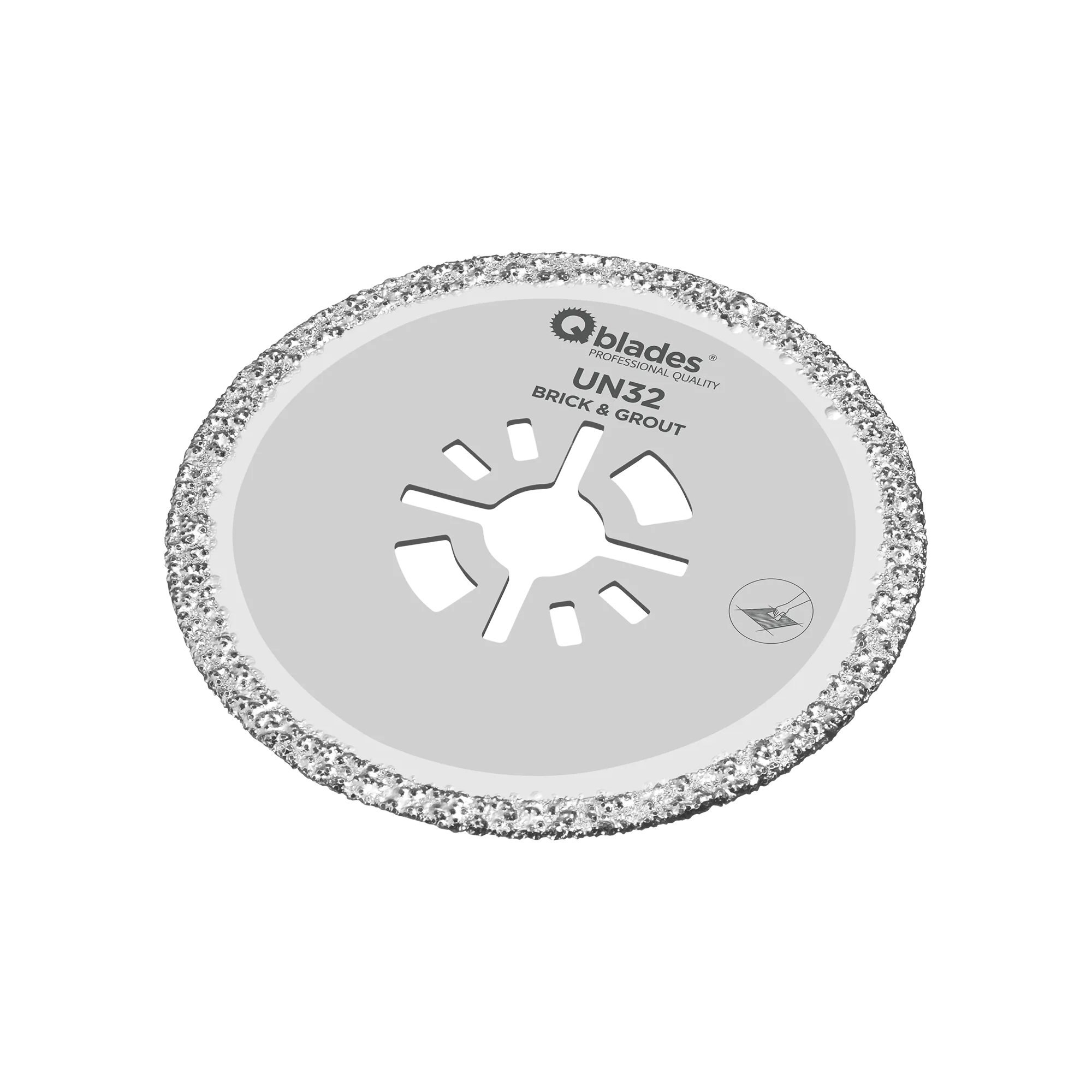 UN32 multitoolblad van Qblades met universele aansluiting