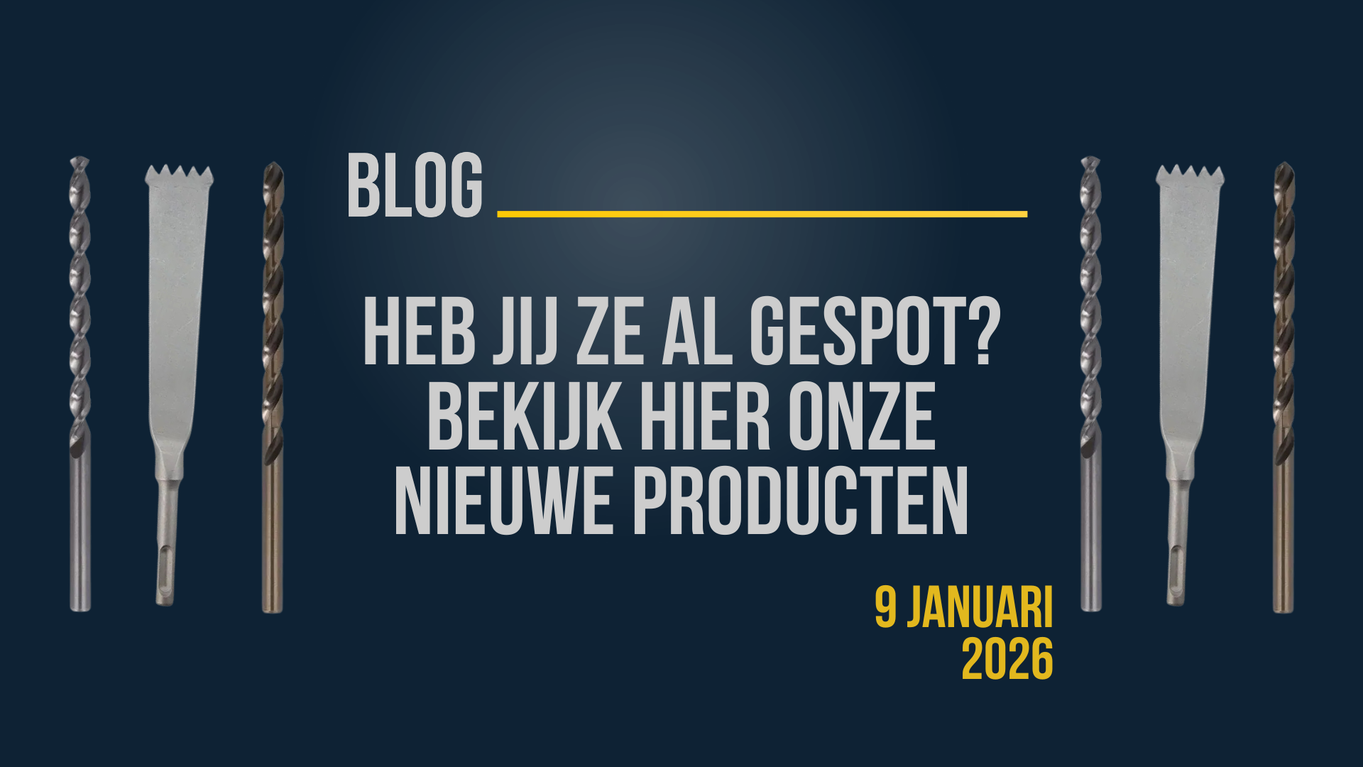 Banner: Heb jij ze al gespot Bekijk hier onze nieuwe producten