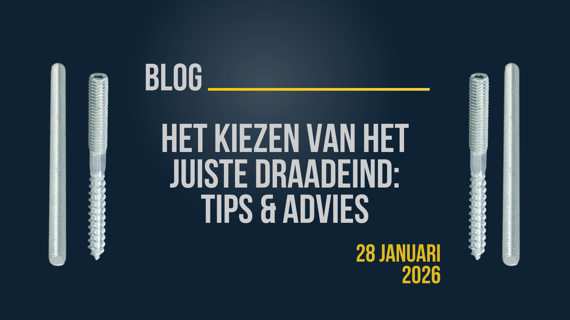 Banner: het kiezen van het juiste draadeind: tips & advies
