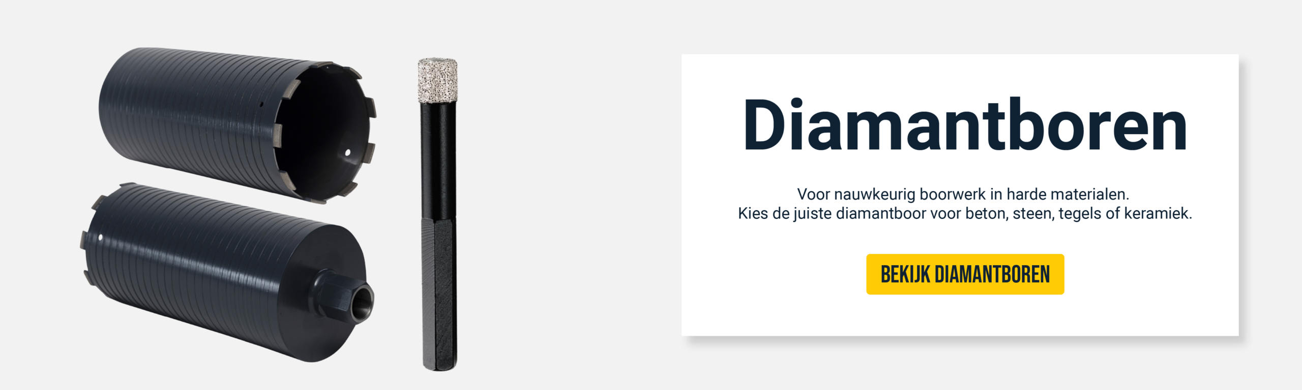 Banner | Diamantboren | Onlineborenkopen.nl