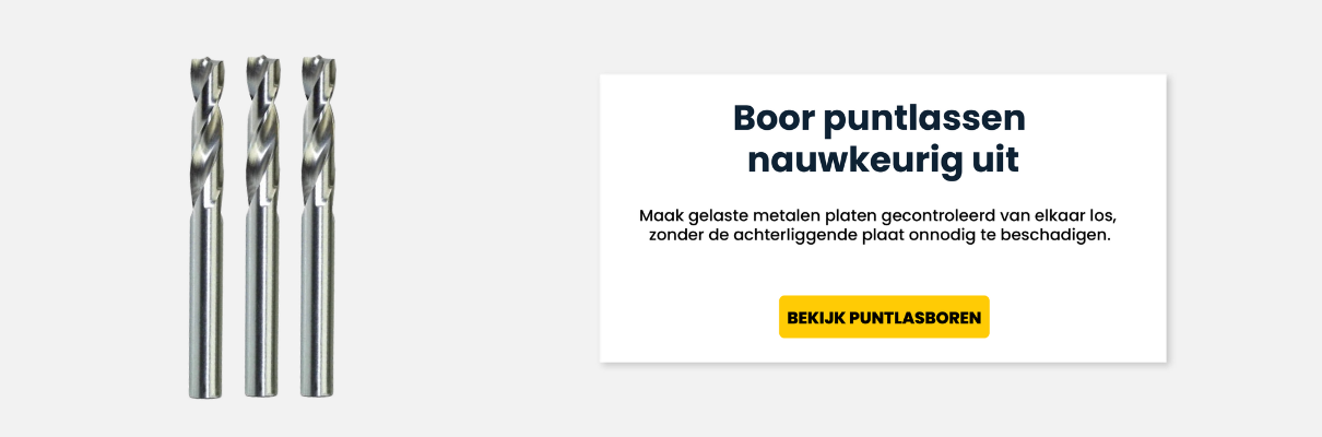 Puntlasboor Banner Kenniscentrum